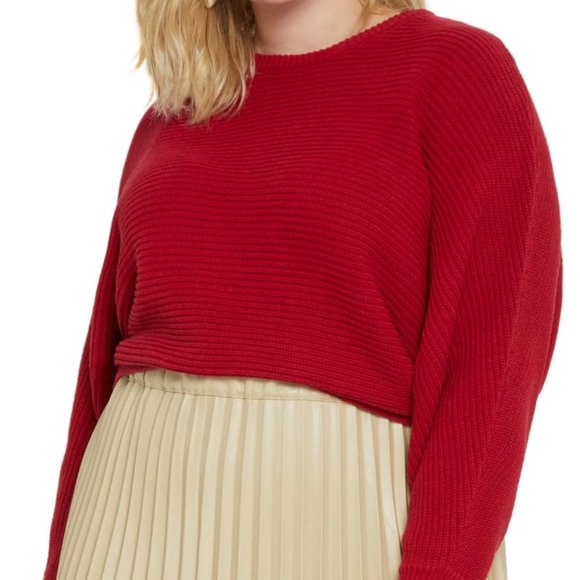 Eloquii Sweaters - Eloquii Cropped Sweater